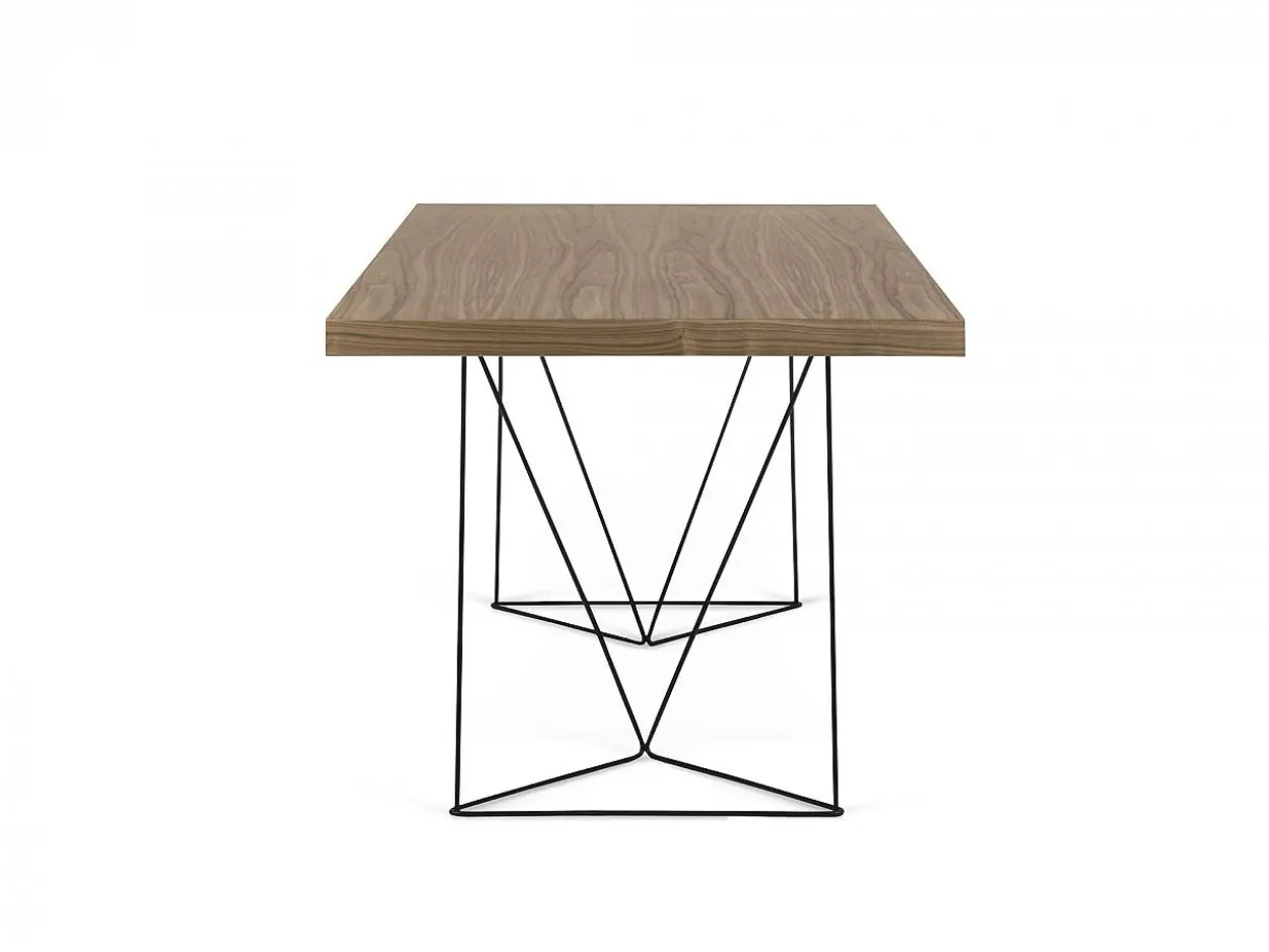 Scrivania Multi 160 gambe a cavalletto