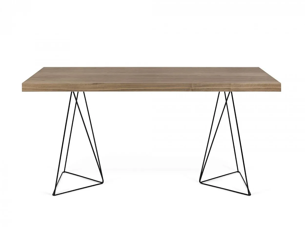 Scrivania Multi 160 gambe a cavalletto