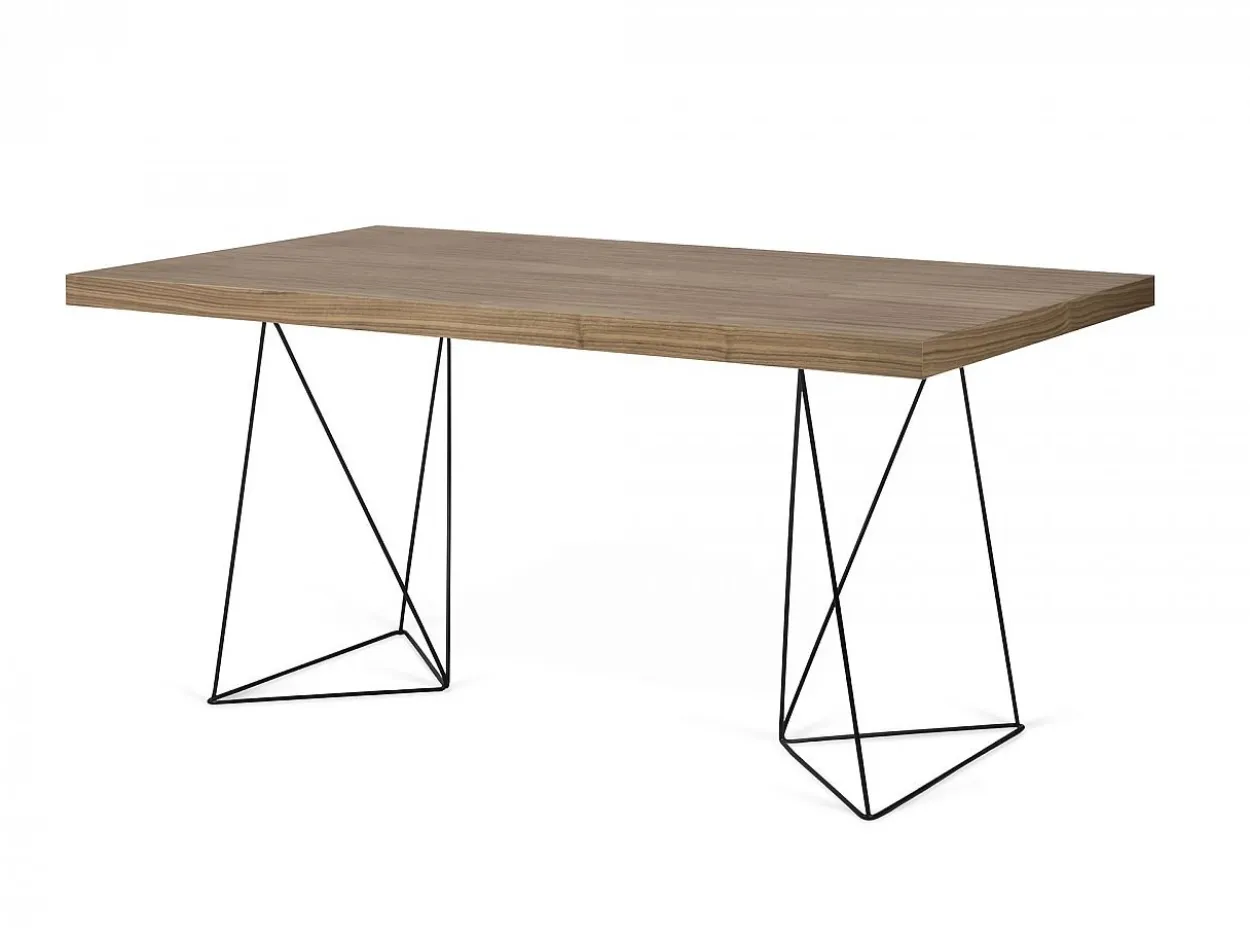 Scrivania Multi 160 gambe a cavalletto