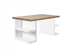 Scrivania Multi 160 gambe con ripiani