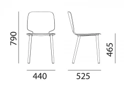 Sedia Babila 2710