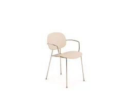Sedia con braccioli Tondina Pop
