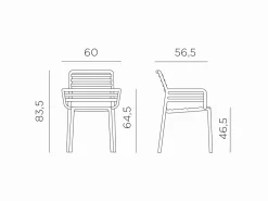Sedia da giardino Doga Armchair