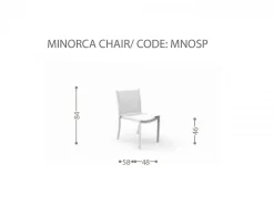 Sedia da giardino Minorca