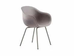 Sedia Fade Gambe Metallo Tono Su Tono