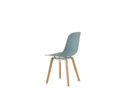 Sedia Pure Loop Mono Legno