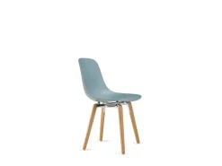 Sedia Pure Loop Mono Legno