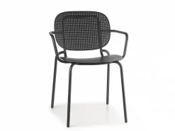 Sedia Si-Si Dots con braccioli