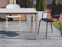 Sedia Si-Si Dots con braccioli