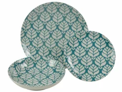 Servizio tavola Bali Leaf 18 pezzi in porcellana