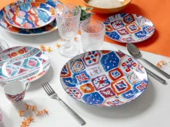 Servizio tavola Casablanca 18 pezzi in porcellana e gres
