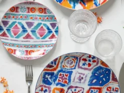 Servizio tavola Casablanca 18 pezzi in porcellana e gres
