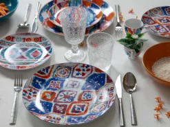Servizio tavola Casablanca 18 pezzi in porcellana e gres