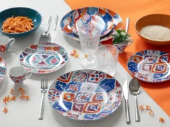 Servizio tavola Casablanca 18 pezzi in porcellana e gres