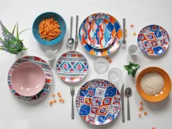 Servizio tavola Casablanca 18 pezzi in porcellana e gres