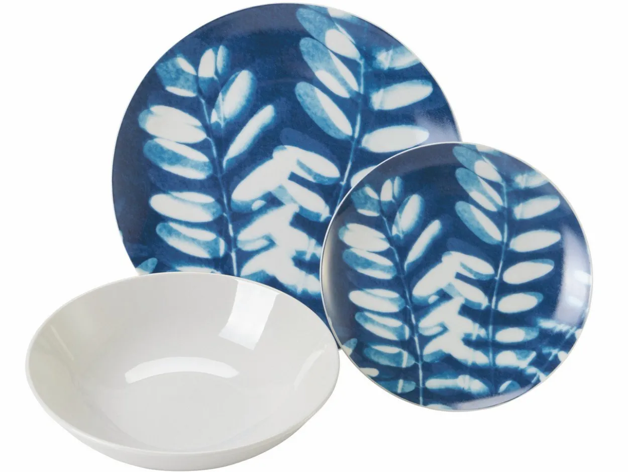 Servizio tavola Iceland 18 pezzi in porcellana