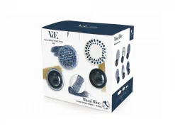Servizio tavola Masai Blue 18 pezzi in gres porcellanato