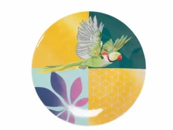 Servizio tavola Parrot Groove 18 pezzi in porcellana e gres
