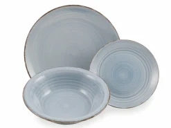 Servizio tavola Shades of Ocean 18 pezzi in gres