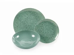 Servizio tavola Sparkle 18 pezzi in gres porcellanato