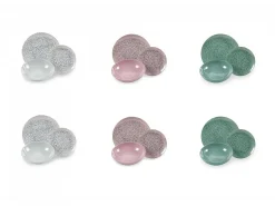 Servizio tavola Sparkle 18 pezzi in gres porcellanato
