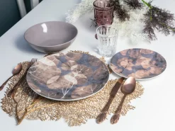 Servizio tavola Velvet Dream 18 pezzi in porcellana e gres