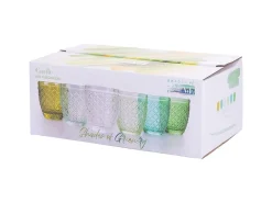 Set 6 bicchieri acqua Castle Greenery