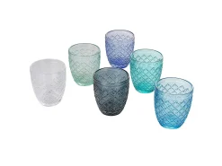 Set 6 bicchieri acqua Castle Ocean