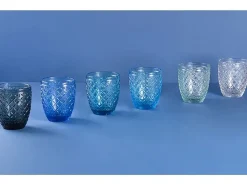 Set 6 bicchieri acqua Castle Ocean