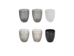 Set 6 bicchieri acqua Castle Stones