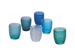 Set 6 bicchieri acqua Geometrie Ocean