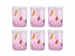 Set 6 Bicchieri Acqua Murrine