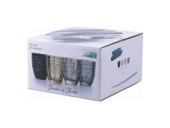 Set 4 bicchieri acqua Syrah Stones