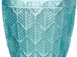 Set bicchieri Bali Leaf 6 pezzi 320 ml in vetro