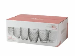 Set bicchieri Castle 6 pezzi 350 ml in vetro