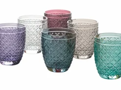 Set bicchieri Castle 6 pezzi 350 ml in vetro