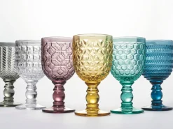 Set bicchieri Geometrie 6 pezzi 280 ml in vetro