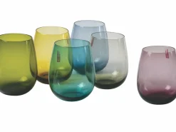 Set bicchieri Happy Hour Set 6 pezzi in vetro