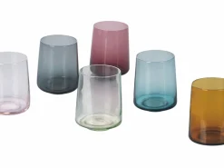 Set bicchieri London 6 pezzi 370 ml in vetro