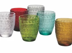 Set bicchieri Mexico 6 pezzi 280 ml in vetro