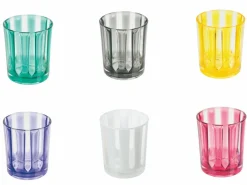 Set bicchieri 436 ml 6 pezzi in plastica