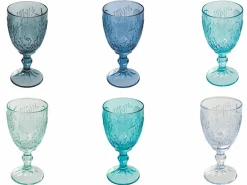 Set calici Pantelleria 6 pezzi 280 ml in vetro