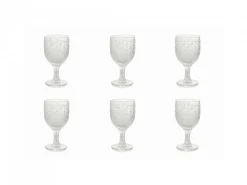 Set calici Sicilia 6 pezzi in vetro