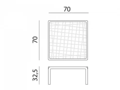 Set letto Baldacchino Komodo 2 posti