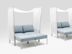 Set letto Baldacchino Komodo 2 posti