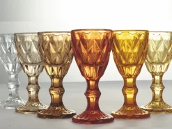 Set liquorini Prisma Shades of Amber 6 pezzi 45 ml in vetro