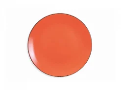 Set piatti piani Baita Glazed 6 pezzi in gres