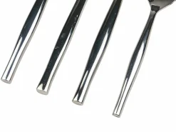 Set posate Cult 24 pezzi in acciaio silver lucido