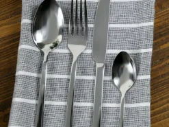Set posate Lexington 24 pezzi in acciaio lucido silver