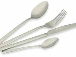 Set posate Lexington 24 pezzi in acciaio lucido silver